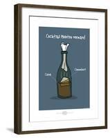 Heula. Cocktail Molotov normand-Sylvain Bichicchi-Framed Art Print