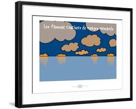 Heula. Couchers de nuages-Sylvain Bichicchi-Framed Art Print