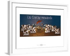 Heula. Crèche normande-Sylvain Bichicchi-Framed Art Print