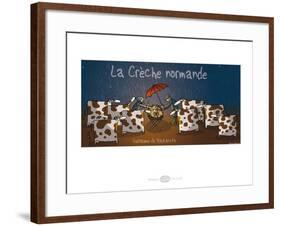 Heula. Crèche normande-Sylvain Bichicchi-Framed Art Print