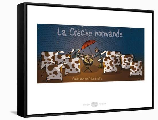 Heula. Crèche normande-Sylvain Bichicchi-Framed Stretched Canvas