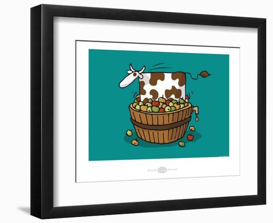 Heula. Fabrication du cidre normand-Sylvain Bichicchi-Framed Art Print