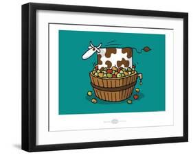 Heula. Fabrication du cidre normand-Sylvain Bichicchi-Framed Art Print