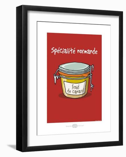 Heula. Froid de canard-Sylvain Bichicchi-Framed Art Print