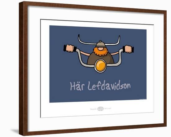 Heula. Här Lefdavidson-Sylvain Bichicchi-Framed Art Print