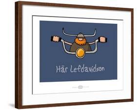 Heula. Här Lefdavidson-Sylvain Bichicchi-Framed Art Print