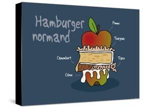 Heula. Hamburger normand-Sylvain Bichicchi-Stretched Canvas