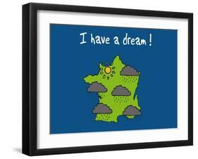 Heula. I have a dream-Sylvain Bichicchi-Framed Art Print