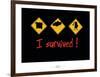 Heula. I survived-Sylvain Bichicchi-Framed Art Print