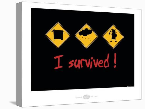 Heula. I survived-Sylvain Bichicchi-Stretched Canvas