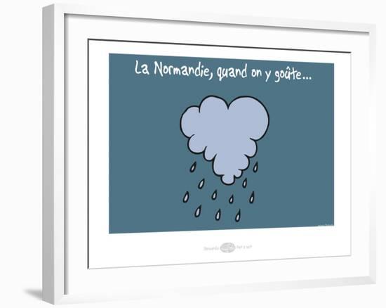 Heula. La Normandie quand on y goûte 01-Sylvain Bichicchi-Framed Art Print