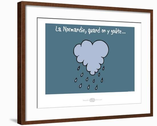 Heula. La Normandie quand on y goûte 01-Sylvain Bichicchi-Framed Art Print