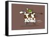 Heula.La vache qui galope-Sylvain Bichicchi-Framed Stretched Canvas