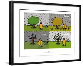 Heula. Les 4 saisons du Normand-Sylvain Bichicchi-Framed Art Print