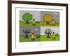 Heula. Les 4 saisons du Normand-Sylvain Bichicchi-Framed Art Print