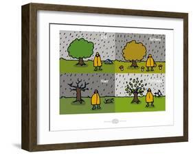 Heula. Les 4 saisons du Normand-Sylvain Bichicchi-Framed Art Print