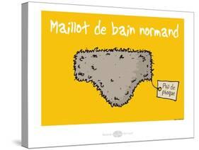 Heula. Maillot de bain normand-Sylvain Bichicchi-Stretched Canvas