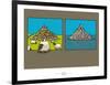 Heula. Marée, marée basse au Mont Saint-Michel-Sylvain Bichicchi-Framed Art Print