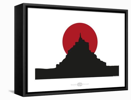 Heula. Mont japonais-Sylvain Bichicchi-Framed Stretched Canvas