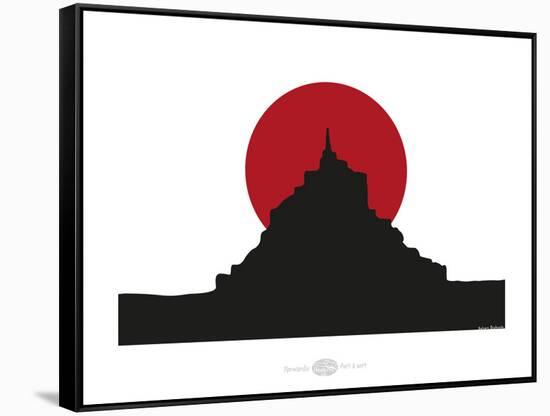 Heula. Mont japonais-Sylvain Bichicchi-Framed Stretched Canvas