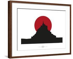 Heula. Mont japonais-Sylvain Bichicchi-Framed Art Print