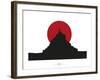 Heula. Mont japonais-Sylvain Bichicchi-Framed Art Print