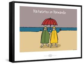 Heula. Naturistes-Sylvain Bichicchi-Framed Stretched Canvas