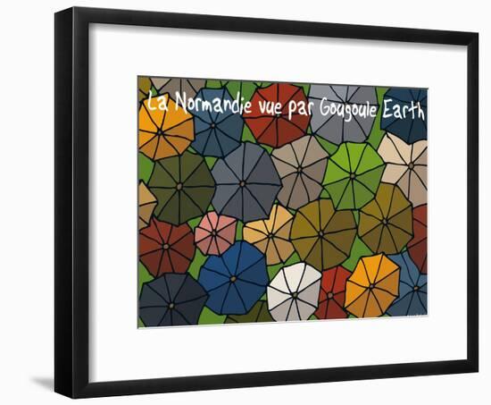 Heula. Normandie par Gougoule Earth-Sylvain Bichicchi-Framed Art Print