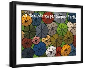 Heula. Normandie par Gougoule Earth-Sylvain Bichicchi-Framed Art Print