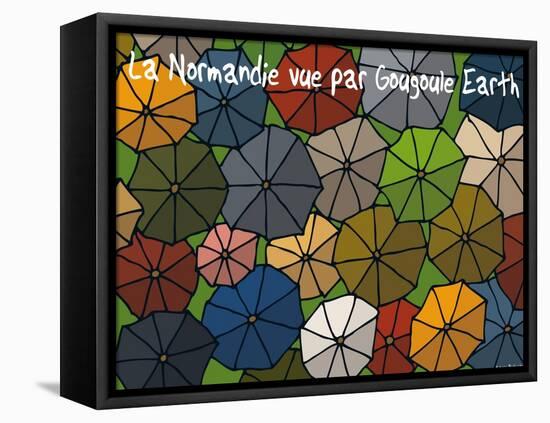 Heula. Normandie par Gougoule Earth-Sylvain Bichicchi-Framed Stretched Canvas