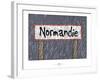 Heula. Panneau Normandie-Sylvain Bichicchi-Framed Art Print