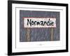 Heula. Panneau Normandie-Sylvain Bichicchi-Framed Art Print