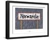 Heula. Panneau Normandie-Sylvain Bichicchi-Framed Art Print