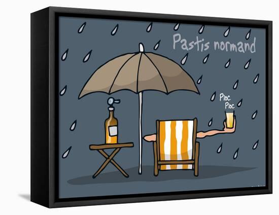 Heula. Pastis normand-Sylvain Bichicchi-Framed Stretched Canvas