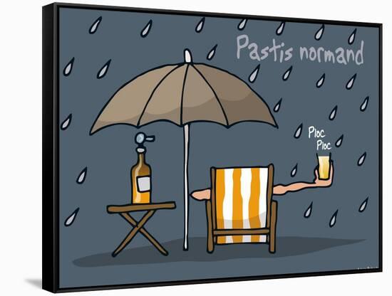 Heula. Pastis normand-Sylvain Bichicchi-Framed Stretched Canvas