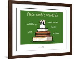 Heula. Pièce montée normande-Sylvain Bichicchi-Framed Art Print