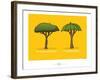 Heula. Pin Parapluie normand-Sylvain Bichicchi-Framed Art Print