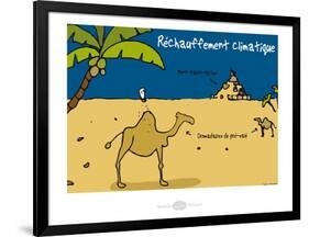 Heula. Réchauffement climatique-Sylvain Bichicchi-Framed Art Print