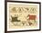 Heula.Tapisserie de Bayeux-Sylvain Bichicchi-Framed Art Print