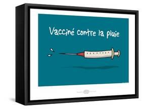 Heula. Vacciné contre la pluie-Sylvain Bichicchi-Framed Stretched Canvas