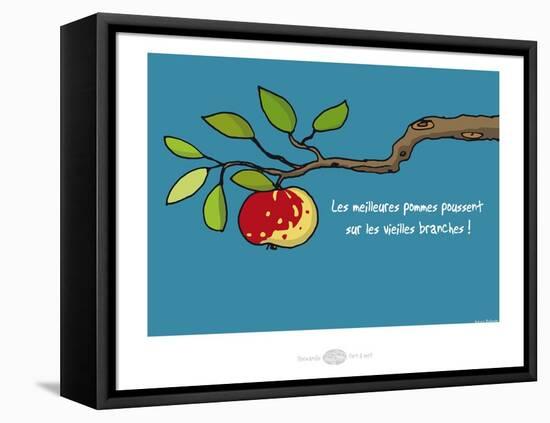 Heula. Vieille branche-Sylvain Bichicchi-Framed Stretched Canvas