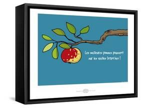 Heula. Vieille branche-Sylvain Bichicchi-Framed Stretched Canvas