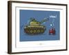 Heula. Whaou !-Sylvain Bichicchi-Framed Art Print