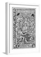 Heures a Lusaige De Romme, Paris, Pigouchet for Vostre, 20 December, 1502-null-Framed Giclee Print