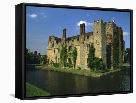 Hever Castle (1270-1470), Childhood Home of Anne Boleyn, Edenbridge, Kent, England, UK-Ian Griffiths-Framed Stretched Canvas