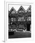 Hever Castle Courtyard-null-Framed Art Print