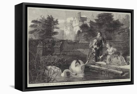 Hever Castle in the Time of Charles I-Frederick Goodall-Framed Stretched Canvas