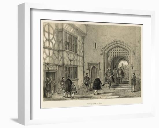 Hever Castle, Kent-Joseph Nash-Framed Giclee Print