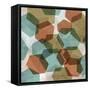 Hexagon Composition II-Edward Selkirk-Framed Stretched Canvas