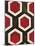 Hexagon Textile-Hope Smith-Mounted Art Print